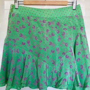 Marc Jacobs swing skirt. 100% silk.